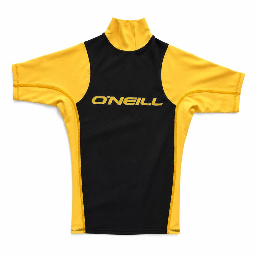 O'Neill Reactor II 2mm Springsuit Mens M Back Zip Wetsuit + Rash Guard Yellow - Picture 13 of 16